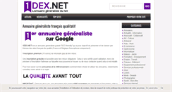 Desktop Screenshot of 1dex.net